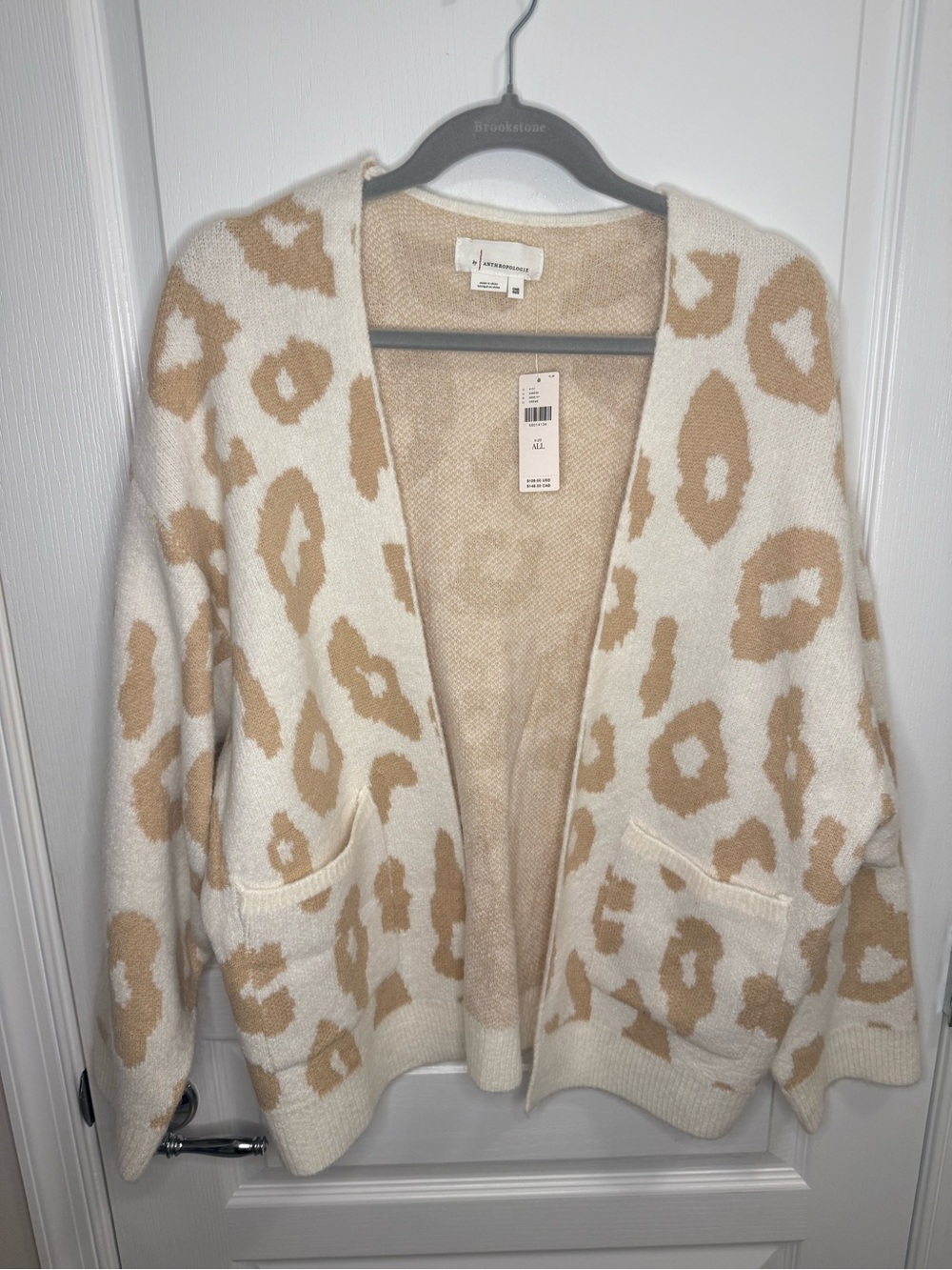 Anthropologie Leopard Open-Front Cardigan 🎉HOST PICK - NWT One Size